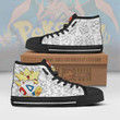 Togepi High Top Canvas Shoes Custom Pokemon Anime Sneakers - LittleOwh - 2