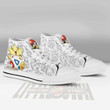 Togepi High Top Canvas Shoes Custom Pokemon Anime Sneakers - LittleOwh - 4