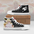 Mavis Vermillion High Top Canvas Shoes Custom Fairy Tail Anime Sneakers - LittleOwh - 1