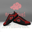 Akatsuki Cloud Shoes Custom Anime Skate Sneakers - LittleOwh - 4