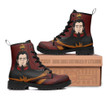 Ozai Leather Boots Custom Anime Avatar The Last Airbender Hight Boots