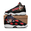 Sasuke Akatsuki Shoes Custom Naruto Anime JD13 Sneakers