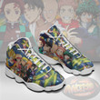 Anime Main Character shoes Custom JD 13 Anime Sneakers