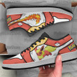 Flareon Shoes Low JD Sneakers Custom Pokemon Anime Shoes