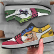 Luffy & Zoro Shoes Low JD Sneakers Custom One Piece Anime Shoes