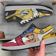 Luffy & Trafalgar Law Shoes Low JD Sneakers Custom One Piece Anime Shoes