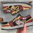 Gaara Shoes Low JD Sneakers Custom Naruto Anime Shoes