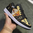 Naruto Nine-Tails Shoes Low JD Sneakers Custom Naruto Anime Shoes