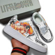 Portgas D Ace AF Shoes Custom One Piece Anime Sneakers