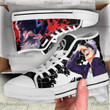 Gojo Satoru High Top Canvas Shoes Custom Jujutsu Kaisen Anime Sneakers