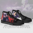 Gojo Satoru High Top Canvas Shoes Custom Jujutsu Kaisen Anime Sneakers