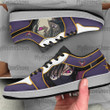 Lelouch Vi Britannia Shoes Low JD Sneakers Custom Code Geass Anime Shoes