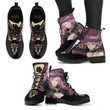 Vanessa Enoteca Leather Boots Custom Anime Black Clover Hight Boots