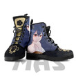 Nero Secre Swallowtail Leather Boots Custom Anime Black Clover Hight Boots
