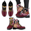 Gol D. Roger Leather Boots Custom Anime One Piece Hight Boots