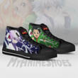 Gon Freecss x Killua Zoldyck Custom Shoes Hunter x Hunter Shoes Anime High Tops