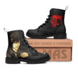 Teru Mikami Leather Boots Custom Anime Death Note Hight Boots