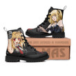 Misa Amane Leather Boots Custom Anime Death Note Hight Boots