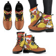 Infernape Leather Boots Custom Anime Pokemon Hight Boots