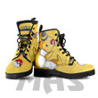 Ampharos Leather Boots Custom Anime Pokemon Hight Boots