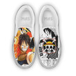 Shoes Monkey D. Luffy Custom One Piece Anime Slip-On Sneakers