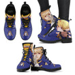Kurapika Leather Boots Custom Anime Hunter x Hunter Hight Boots