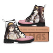 Alluka Zoldyck Leather Boots Custom Anime Hunter x Hunter Hight Boots