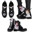 Aizen Sosuke Leather Boots Custom Anime Bleach Hight Boots