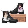 Nel Tu Leather Boots Custom Anime Bleach Hight Boots