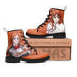 Inoue Orihime Leather Boots Custom Anime Bleach Hight Boots