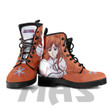 Inoue Orihime Leather Boots Custom Anime Bleach Hight Boots