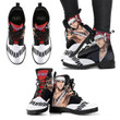 Abarai Renji Leather Boots Custom Anime Bleach Hight Boots