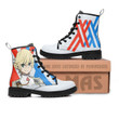 Nice Alpha Leather Boots Custom Anime Darling In The Franxx Hight Boots