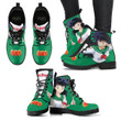 Kagome Leather Boots Custom Anime Inuyasha Hight Boots