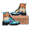 Shippo Leather Boots Custom Anime Inuyasha Hight Boots