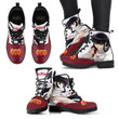 Kikyo Leather Boots Custom Anime Inuyasha Hight Boots