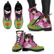 Sango Leather Boots Custom Anime Inuyasha Hight Boots
