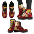 Laxus Dreyar Leather Boots Custom Anime Inuyasha Hight Boots