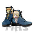 Ginro Leather Boots Custom Anime Dr. Stone Hight Boots