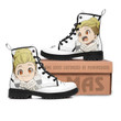 Alicia Leather Boots Custom Anime The Promised Neverland Hight Boots