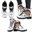 Jemima Leather Boots Custom Anime The Promised Neverland Hight Boots