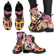 Trish Una Leather Boots Custom Anime JoJo's Bizarre Adventure Hight Boots