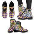 Rohan Kishibe Leather Boots Custom Anime JoJo's Bizarre Adventure Hight Boots