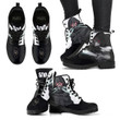 Death Gun Leather Boots Custom Anime Sword Art Online Hight Boots
