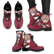 Silica Leather Boots Custom Anime Sword Art Online Hight Boots