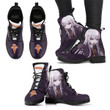 Kyoko Kirigiri Leather Boots Custom Anime Monokuma Hight Boots