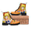 Sailor Venus Leather Boots Custom Anime Sailor Moon Hight Boots