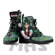 Sailor Pluto Leather Boots Custom Anime Sailor Moon Hight Boots
