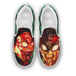 Tanjiro Kamado Shoes Custom Demon Slayer Anime Slip-On Sneakers
