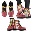 Makio Leather Boots Custom Anime Demon Slayer Hight Boots